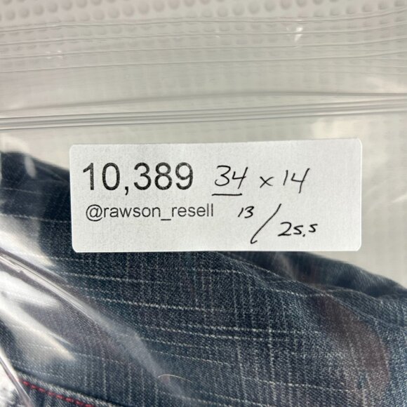 CJ Jeans Y2K Jorts Size 34 Wide Leg Baggy Embroidered Pockets Blue Cyber Punk - Picture 7 of 7